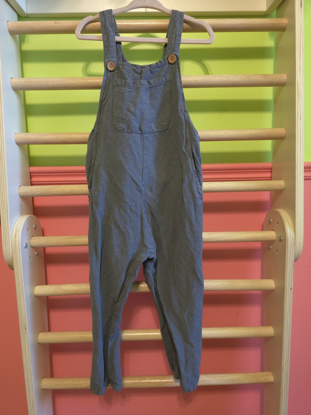Zara Slate Grey Overalls